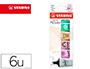 MARCADOR FLUORESCENTE STABILO BOSS MINI PASTEL LOV