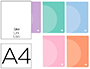 CADERNO AGRAFADO LIDERPAPEL 360 CAPA DE PLASTICO D