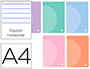 CADERNO AGRAFADO LIDERPAPEL 360 CAPA DE PLASTICO D