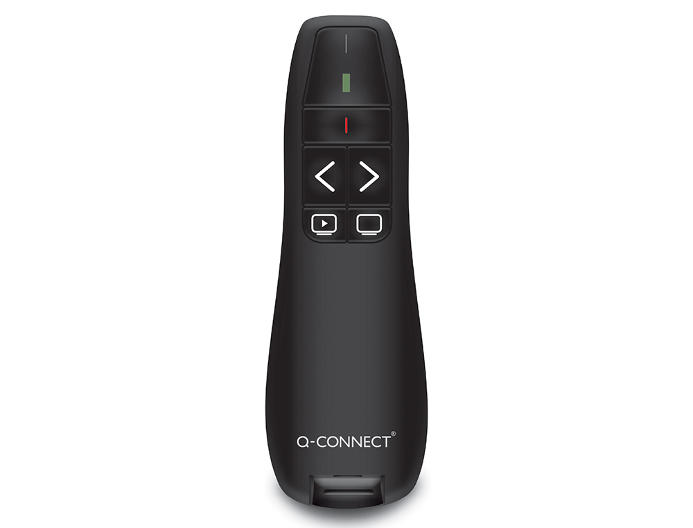 PUNTERO LASER Q-CONNECT PARA PRESENTACIONES 5 BOTONES ALCANCE 20 MT  RECEPTOR USB