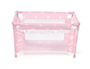 CUNA DE VIAJE CARLOTA COLOR ROSA 530X320X320 MM