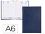 AGENDA ENCUADERNADA LIDERPAPEL CORFU A6 2023 DIA PAGINA COLOR AZUL PAPEL 60 GR