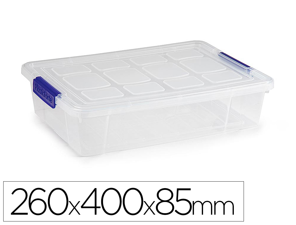 Caja de Almacenaje 61 litros Nº 7 - Serie Blue Plastic Forte