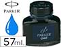 TINTA PARKER QUINK AZUL PERMANENTE FRASCO 67 ML
