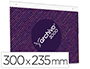 EXPOSITOR MURAL ARCHIVO 2000 CON TALADROS ULTRA TRANSPARENTE DIN A4 HORIZONTAL 300X235 MM