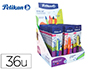 EXPOSITOR PELIKAN SOBREMESA ERASE 2.0 CONTENIDO 60 ROLLERS COLORES SURTIDOS Y 36 RECAMBIOS COLORES SURTIDOS