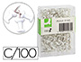 ALFINETES DE SINALIZACAO BRANCO CAIXA COM 100 UNID