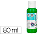 PINTURA ACRILICA LIDERPAPEL BOTE DE 80 ML VERDE