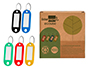 CHAVEIRO PORTA-ETIQUETAS LIDERPAPEL ECOUSE FABRICA