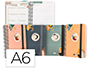 AGENDA ESCOLAR LIDERPAPEL CURSO 23-24 COLLEGE CLASSIC MY PLANS MINI BILINGUE DIA PAGINA ESPIRAL