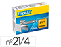 AGRAFES RAPID 21/4 MM GALVANIZADOS STRONG CAIXA DE