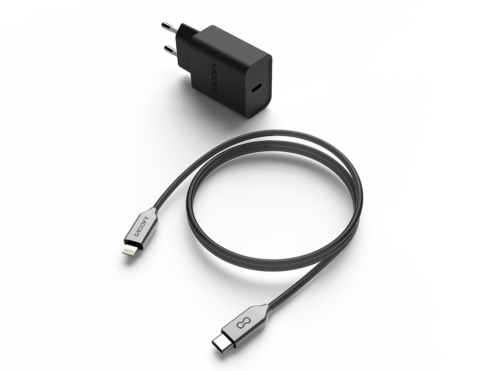 NGS Cargador Universal de Pared para Portatil USB-C 45W - Carga