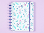 AGENDA CUADERNO INTELIGENTE DIN A5 80 HOJAS SEMANA VISTA LILAC FIELDS BY SOPHIA MARTINS 220X155 MM