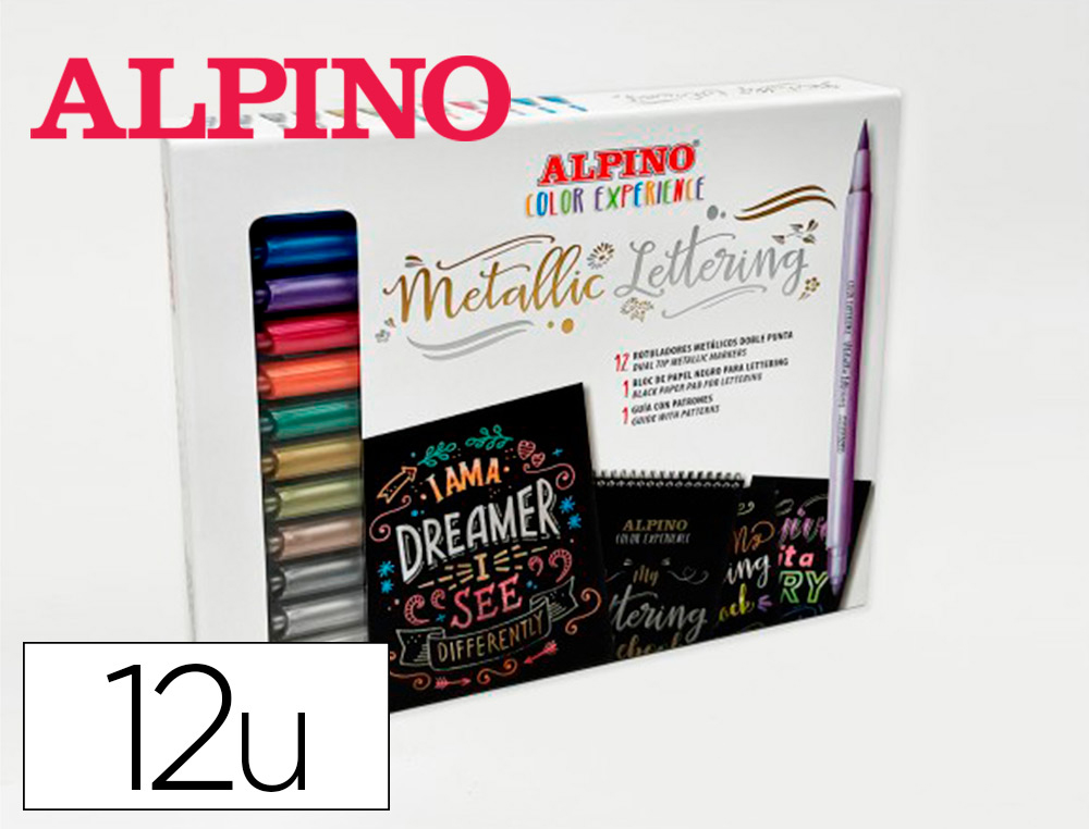 ROTULADOR ALPINO DUAL ARTIST COLOR EXPERIENCE ESTUCHE DE 12 (160517)