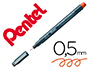 MARCADOR PENTEL POINTLINER COM TINTA PIGMENTADA CO