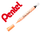 PINCEL PENTEL MILKY BRUSH COR PASTEL LARANJA