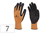 LUVAS DELTAPLUS POLIESTER IMPREGNADO LATEX PALMA E