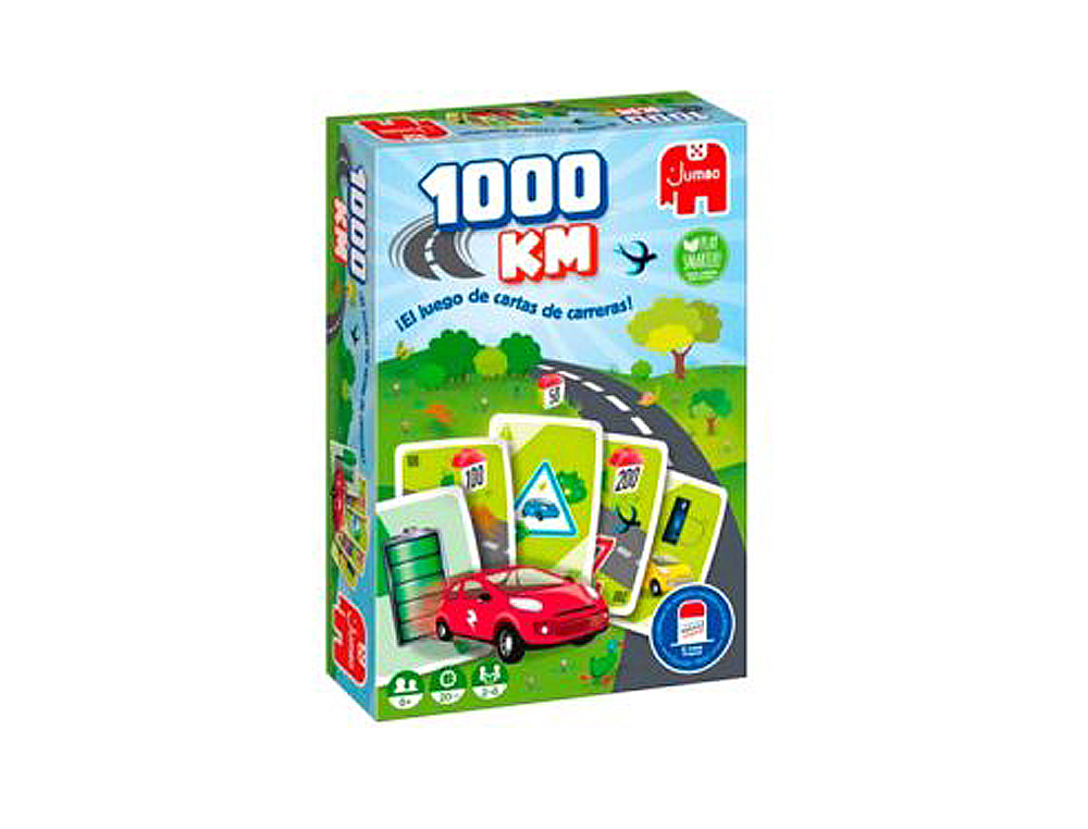 Juego jumbo de mesa cartas 1000 km