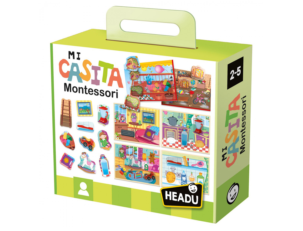 Juego didactico headu mi casita montessori