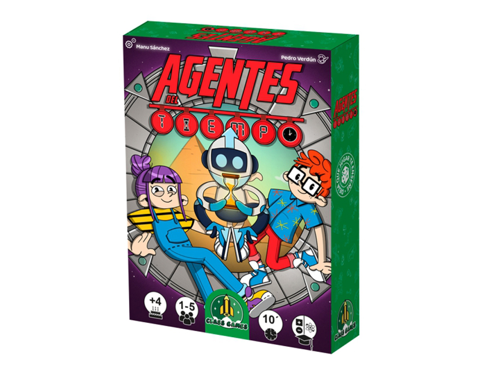 Juego de mesa class games agentes del tiempo