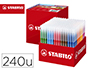 MARCADOR STABILO POWER SCHOOL PACK DE 240 UNIDADES