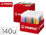 MARCADOR STABILO POWER MAX SCHOOL PACK DE 140 UNID
