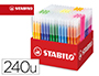 LAPIS DE COR STABILO TRIO AZ SCHOOL PACK DE 240 UN