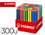 LAPIS DE COR STABILO TRIO AZ SCHOOL PACK DE 300 UN