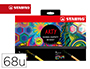 MARCADOR STABILO AGUARELAVEL PEN 68/88 ARTY LINE H