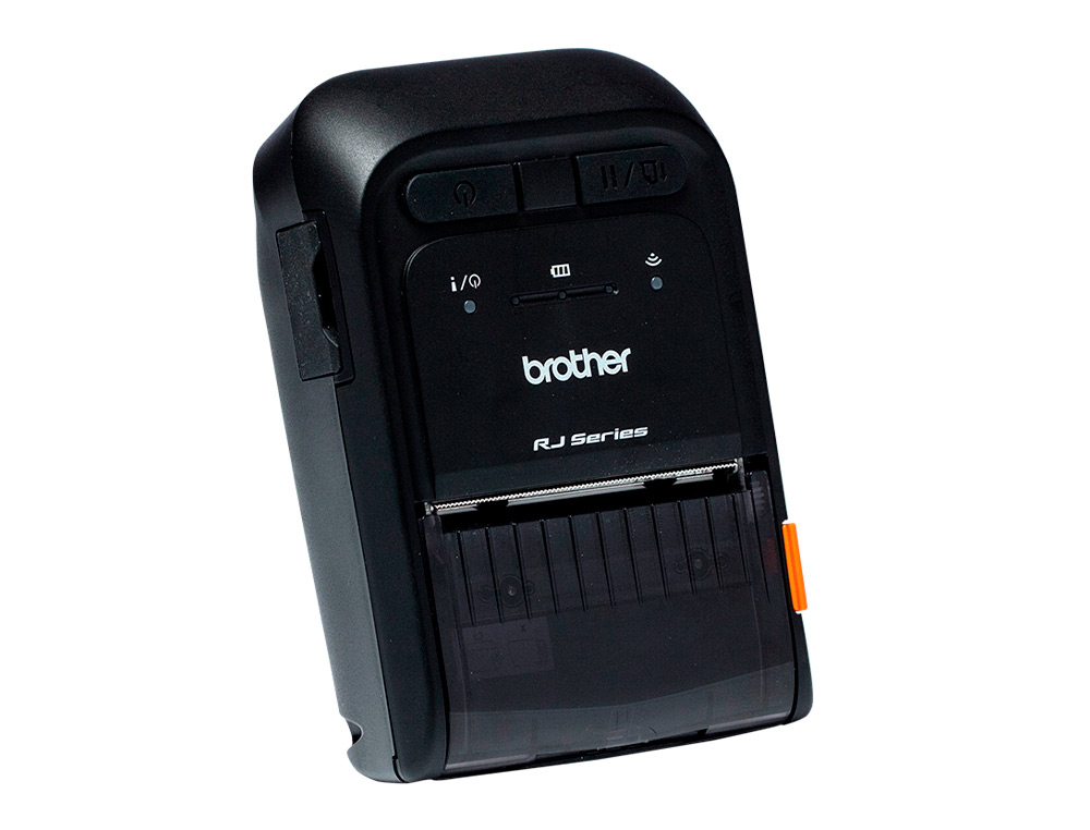 Impresora de etiquetas y tickets brother rj2035b portatil termica usb bluetooth mfi hasta 101 mm/s