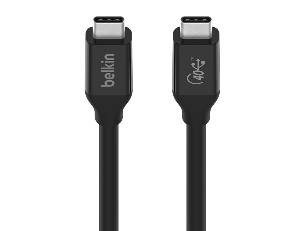 Cable belkin inz001bt0.8mbk usb4 usb-c usb-c pd 100w 40gbps 0.80m