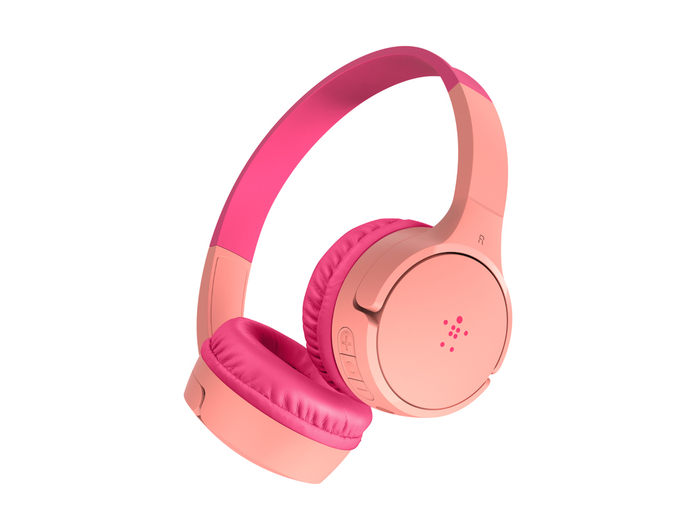 Auricular bluetooth belkin aud002btpk soundform mini kids color rosa