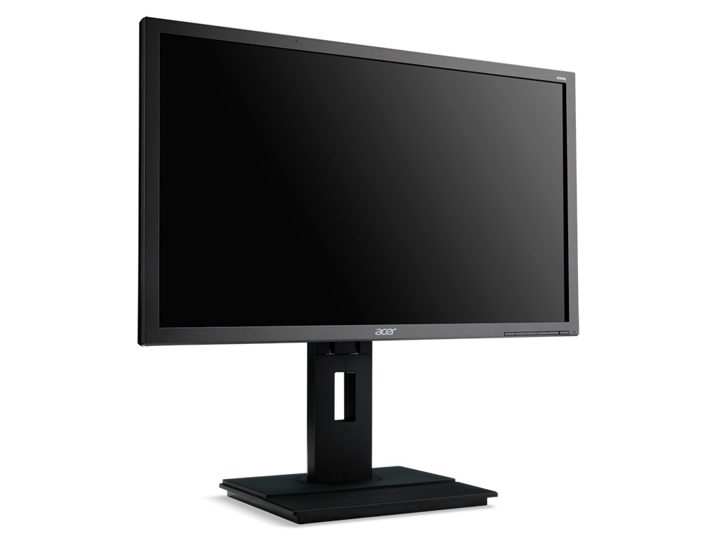 Monitor acer b226hqlymiprx 21,5/' 1920x1080 led vga hdmi dp mm audio out pivotante color negro