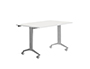 MESA ROCADA 2001FD04 COM TAMPO REBATIVEL COR ALUMI