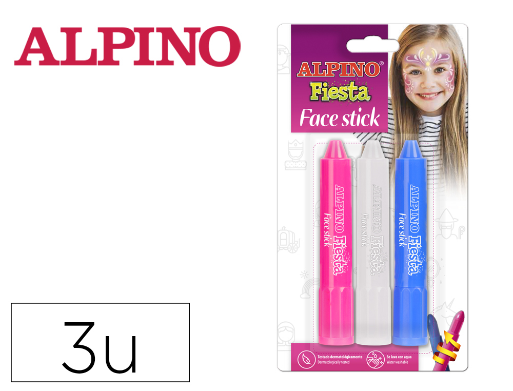 Estuche portatodo Alpino Forma Lapiz con 12 lapices de colores -NO (64823)