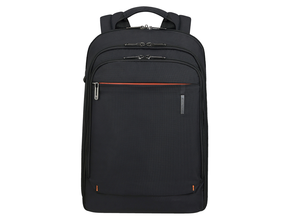 Mochila para portatil samsonite network 4 15,6/' negra con asa y bolsillos exteriores color negro