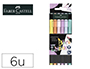 MARCADOR FABER CASTELL BLACK EDITION PONTA DE PINC