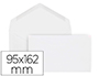 ENVELOPE LIDERPAPEL BRANCO COM FUNDO 95X162 MM ENG
