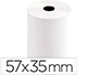 ROLLO SUMADORA TERMICO Q-CONNECT 57 MM ANCHO X 35 MM DIAMETRO PARA TPV SIN BISFENOL A PAPEL DE 70 G/M2