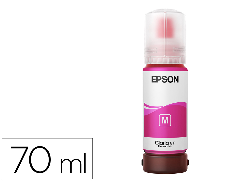 Tinta epson t114 eco tank et-8500 / 8550 magenta botella 70 ml