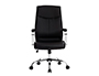 SILLA Q-CONNECT DIRECCION MODE NA SIMIL PIEL BASE METALICA ALT MAX 1210 ANC 630 PROF 650 MM RUEDAS PREMIUM COLOR NEGRO