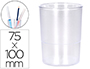PORTA LAPIS Q-CONNECT PLASTICO TRANSPARENTE