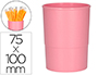 PORTA LAPIS Q-CONNECT PLASTICO ROSA PASTEL