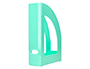PORTA REVISTAS PLASTICO Q-CONNECT COR MENTA       