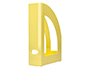 PORTA REVISTAS PLASTICO Q-CONNECT COR AMARELO PAST