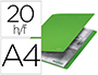 CAPA CATALOGO LEITZ RECYCLE DIN A4 20 BOLSAS POLIP
