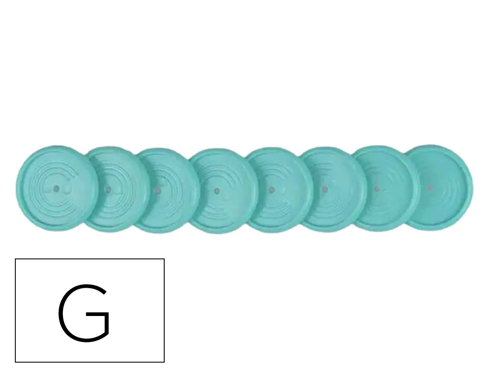 DISCOS Y ELASTICO CUADERNO INTELIGENTE G AQUAMARINE