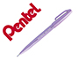 MARCADOR PENTEL BRUSH SIGN PEN COR VIOLETA CLARO