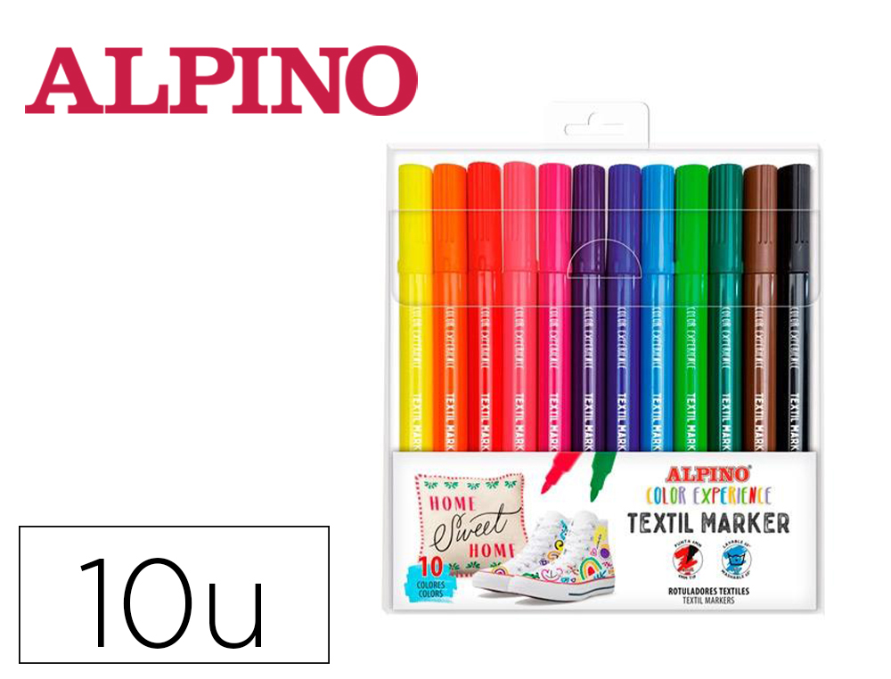 Rotulador triangular 36 colores Alpino Color Experience :: Alpino