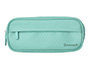 ESTOIG PORTATOT LIDERPAPEL CLASSIC OVALAT 2 CREMALLERES AMB BUTXACA DAVANT 210X90MM VERD POMA